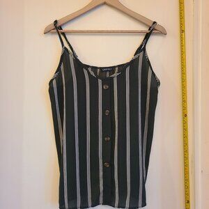 Green with white stripe top 2XL-A132